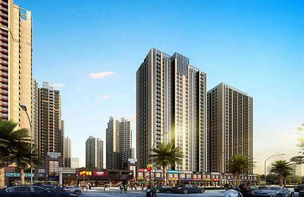 深圳龍崗名居廣場光纖到戶系統工程